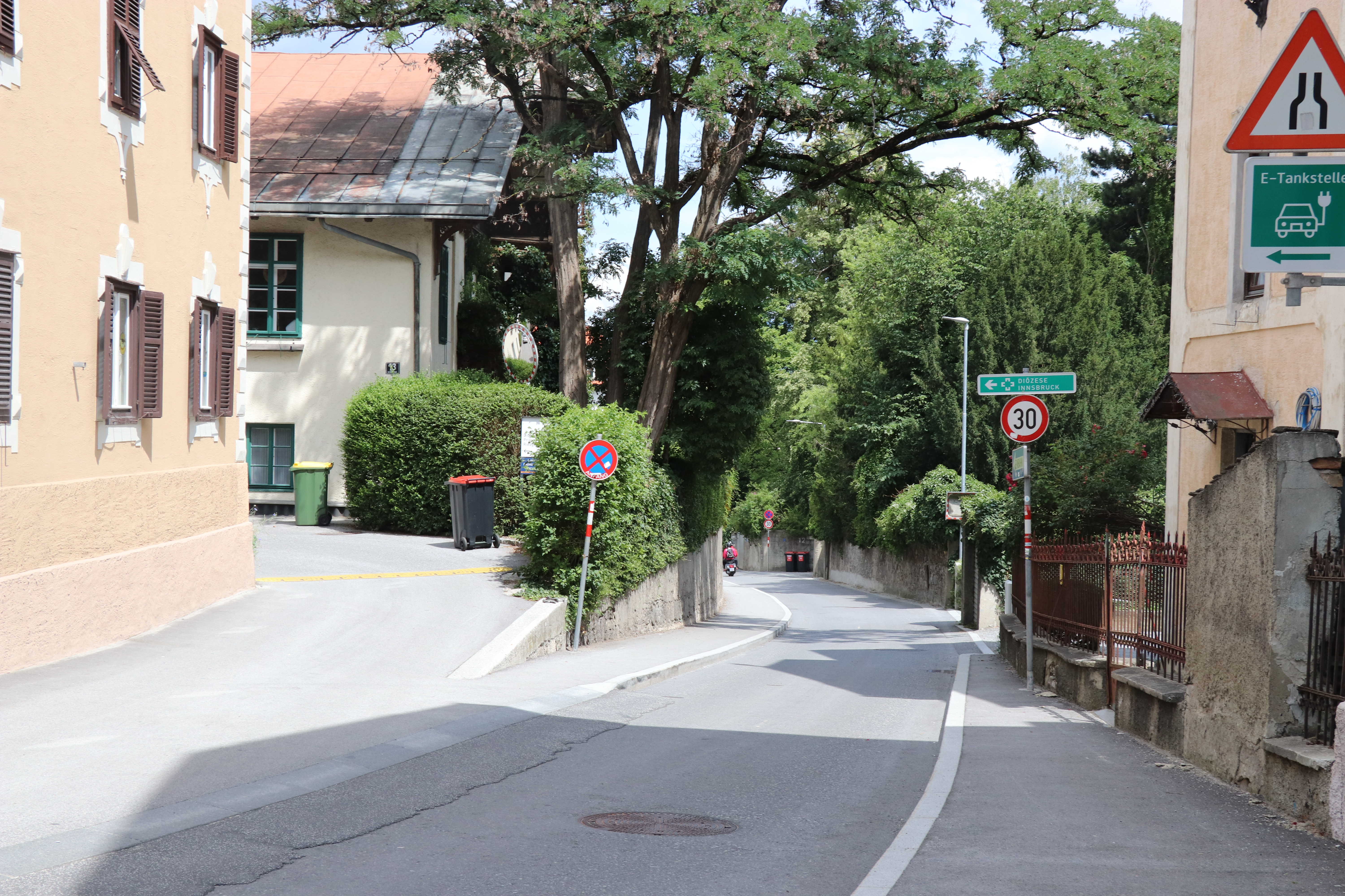 Die letzten Baumaßnahmen in der Riedgasse dauern voraussichtlich bis Anfang August.